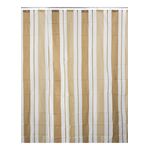 Zasłonka prysznicowa 180 x 180 cm poliester pasy AWD Interior