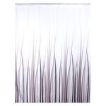 Zasłonka prysznicowa 180 x 180 cm poliester motyw roślinny AWD Interior