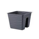 Donica balustradowa Sahara 27 cm antracyt