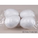 Jajko styropian 9 cm 4 sztuki