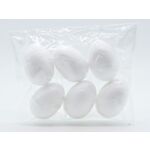 Jajko styropian 6 sztuk