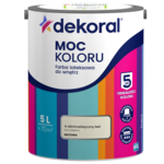 Farba lateksowa do wnętrz MOC KOLORU Minimalisty beż 5 l Dekoral