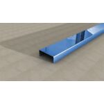 Listwa ze stali nierdzewnej 0,6 x 2,0 x 244 cm BLUE N20