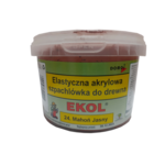 Elastyczna szpachlówka do drewna 1 kg Mahoń Jasny EKOL