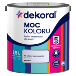 Farba lateksowa do wnętrz MOC KOLORU Liliowe zauroczenie 2,5 l Dekoral