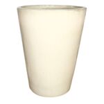 Donica szkliwo 36 x 27 mrozoodporna krem CERMAX