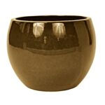 Donica szkliwo 34 x 48 mrozoodporna brąz CERMAX