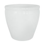 Donica szkliwo 38 x 40 mrozoodporna biała CERMAX