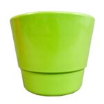 Donica ceramiczna 14 cm zielona CERMAX