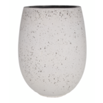 Donica wysoka okrągła lekki cement 36 x 45  CERMAX