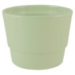 Osłonka ceramiczna 16 cm pistacja mat  CERMAX