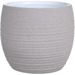 Osłonka ceramiczna 17 cm jasny grafit struktura CERMAX