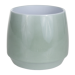 Osłonka ceramiczna 16 cm zielona szałwia CERMAX