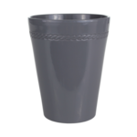 Osłonka ceramiczna storczyk nikene jasny grafit 13 cm CERMAX