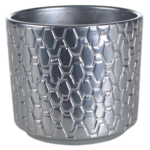 Osłonka ceramiczna Cylinder 14 cm chrom Cermax