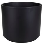 Osłonka cylinder ceramiczna 23 cm antracyt mat CERMAX
