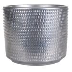 Osłonka ceramiczna cylinder calla 14 cm chrom Cermax