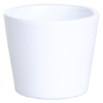 Osłonka ceramiczna prymula 440 12 cm biała mat Cermax