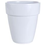 Osłonka storczyk ceramiczna 13 cm biała mat CERMAX