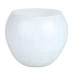 Osłonka szklana fiona kula biała CERMAX