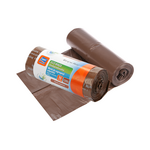 Worki do segregacji odpadów z taśmą biodegradowalne 120 l 10 sztuk Eco Bags