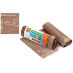 Worki do segregacji odpadów z taśmą biodegradowalne 35 l 15 sztuk Eco Bags