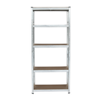 Regał stalowy ocynkowany 5 półek 180 x 90 x 40 cm 175 kg