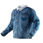 Kurtka jeansowa ocieplana DENIM rozmiar M