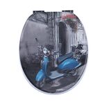 Deska sedesowa wolnoopadająca MDF Scooter AWD Interior