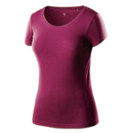 T-shirt damski bordowy rozmiar M