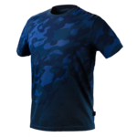 T-shirt roboczy Camo Navy rozmiar M