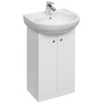 Zestaw szafka + umywalka meblowa SOLO 50 biała