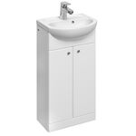 Zestaw szafka + umywalka meblowa SOLO 40 biała