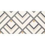 Dekor ścienny Bonella white 30,8 x 60,8 Gat.1