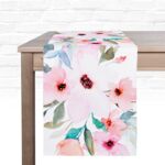 Bieżnik dekoracyjny 35 x 180 cm róż Floret