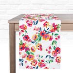 Bieżnik dekoracyjny 35 x 180 cm czerwony Floret