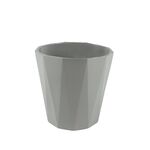Osłonka ceramiczna flores szara 13,4 x 13,7 cm