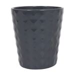 Osłonka ceramiczna borneo antracytowa 14,2 x 11,6 cm