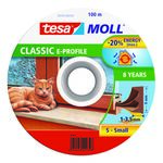 Uszczelka gumowa PROFIL-E bęben brązowa 100 m x 9 mm Tesa