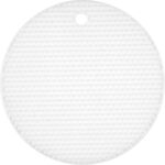 Podkładka silikonowa pod garnek biała