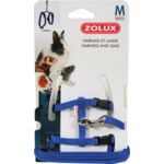 Szelki i smycz dla fretki M niebieski ZOLUX