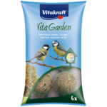 Kule tłuszczowe dla ptaków VITA GARDEN 6 szt Vitakraft