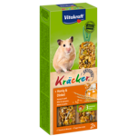 Kolba dla chomika Kracker 2 sztuki miód/orkisz Vitakraft