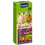 Kolba dla chomika Kracker 2 sztuki winogrona/orzechy Vitakraft