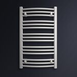 Grzejnik łazienkowy DT 50 x 81,8 cm biały 9016 błyszczący 1, 4, 5, 8 ENIX