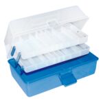 Skrzynka wędkarska dwupoziomowa 30 x 18 x 14,5 cm