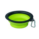 Miska składana podróżna zielona Happet