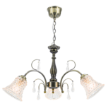 Oprawa oświetleniowa 3-płomienna E27 mosiądz 8613/3 21QG