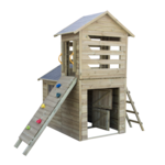 Domek Robert ze ścianką wspinaczkową