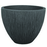 Donica Lava Ø40 x 31 cm antracyt